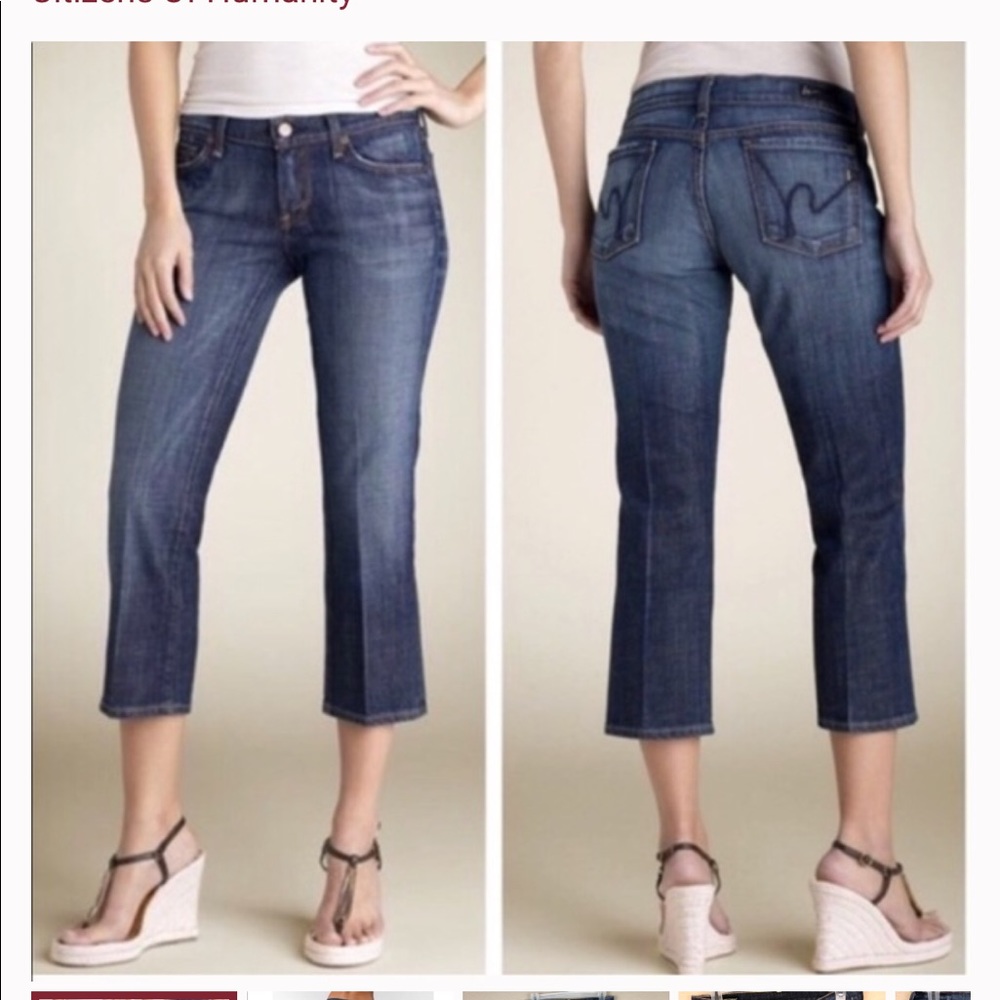🔥Citizens of humanity low waist cropped
